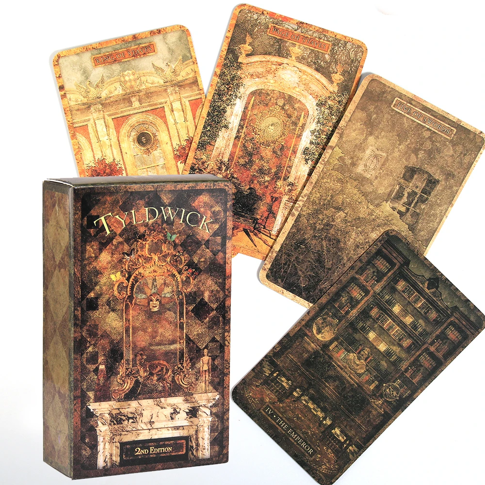 

Tyldwick Tarot Deck Divination Card Game Board Game Oracle New Beginner Toy Murder Crowns The spacious Tarot