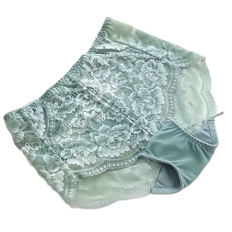 Женские трусики сексуальные кружевные трусы роскошная Тяжелая вышивка ягодицы