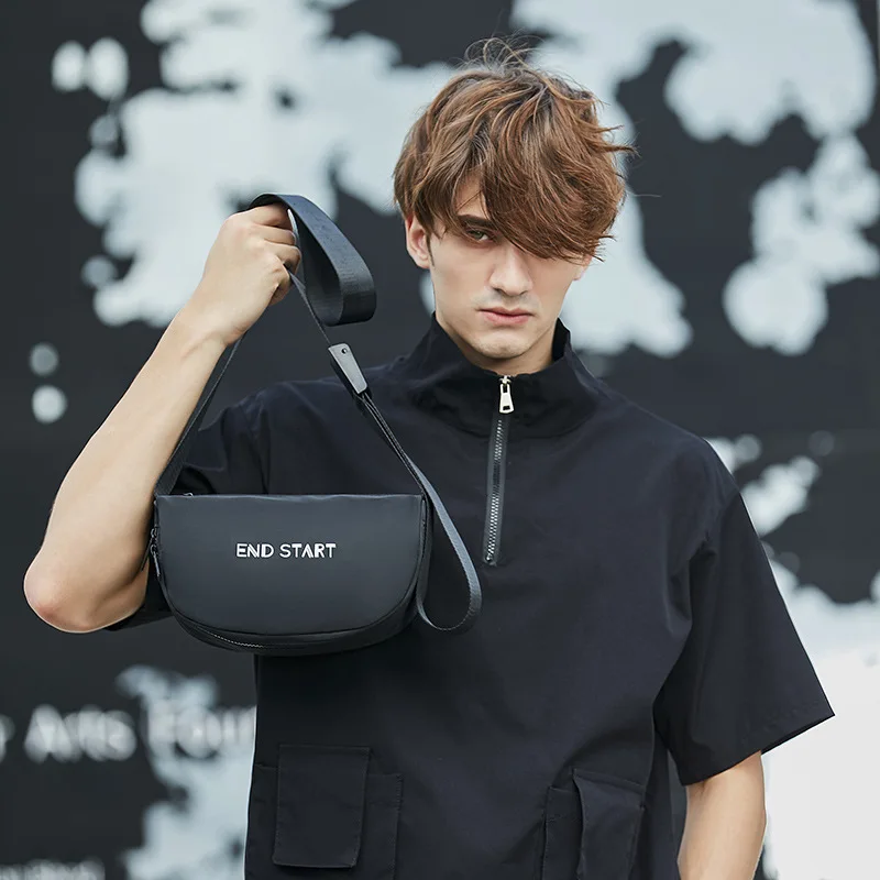 Men's Messenger Bag Small Bag Crossbody Bag Casual Canvas Sling bag