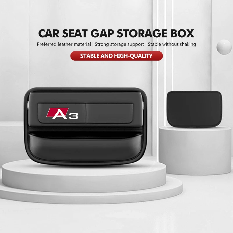 Фото Автомобильный органайзер-подседельный ящик с USB-зарядкой и цветной подсветкой для Audi TT, A1, A3, A4, A6, A5, Q5, Q7, Q3, A8, Q2, A7, Q8 №5
