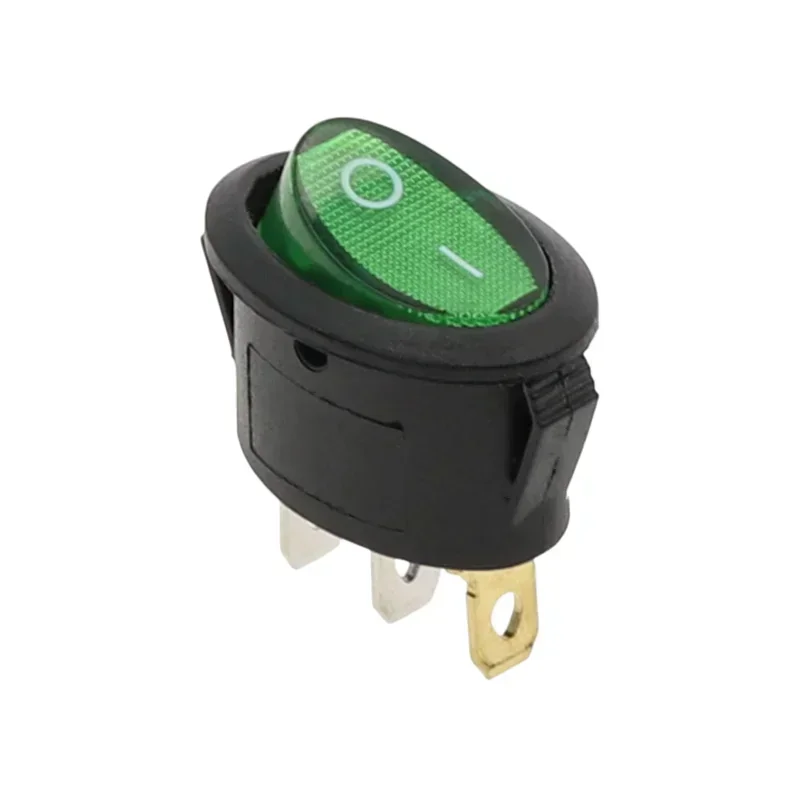 

1 шт. KCD7 овальный переключатель, 2 контакта, 2 шестерни/3 контакта, 3 передачи, кулисный переключатель питания для электрического чайника, кулисный переключатель с/с подсветкой