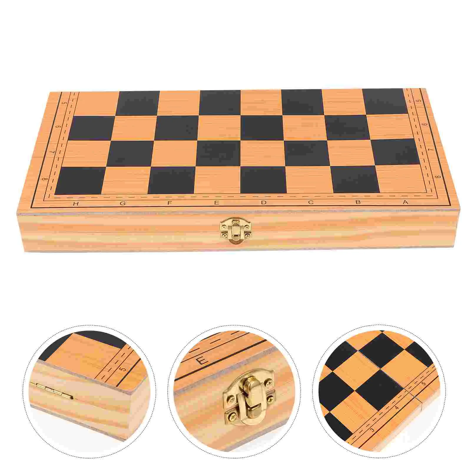 

1Set Wooden International Chess Wooden Chess International Chess Board Game Chessboard Game for Party