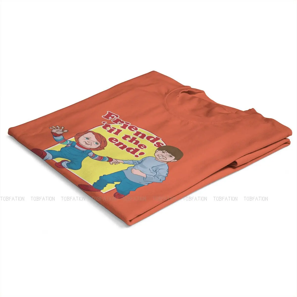 Футболка с куклой Чаки старого образца для женщин девушек друзей базовая