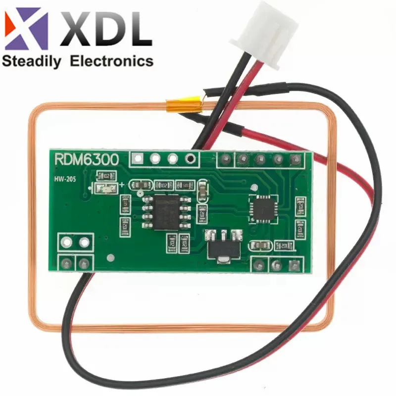 UART 125 кГц EM4100 модуль считывания идентификационных карт RFID RDM6300 (RDM630) для Arduino