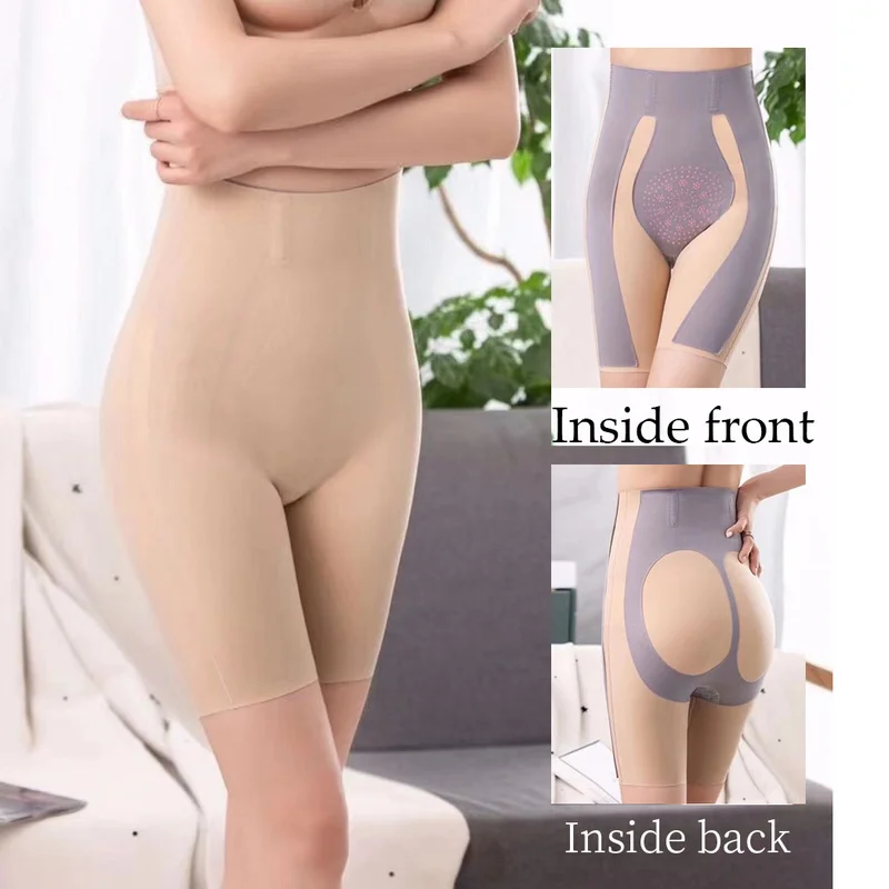 

Seamless High Waist Postpartum Panties Women's Abdomen Hip Lift Briefs Body Shaping Pants Tummy Control Slimming Shapewear