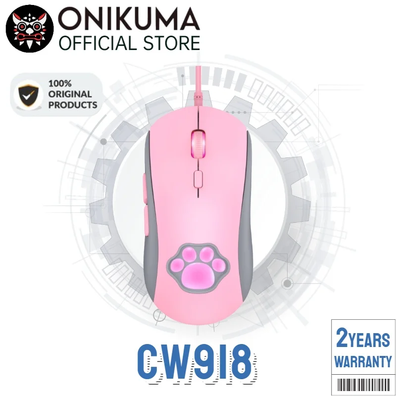 

Wired Gaming Mouse 6 Keys SilentRGB Pc Gamer Mouse 6 Speed 7200 DPI Keyboard Computer Optical Mouses Laptop Mice ONIKUMA CW918