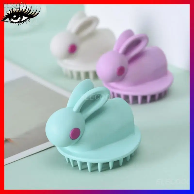 

Large Spacing Comb Shampoo Brush Silicone Brush Head Shampoo Massager Soft Adhesive Shampoo Brush Massage Brush Finely Crafted