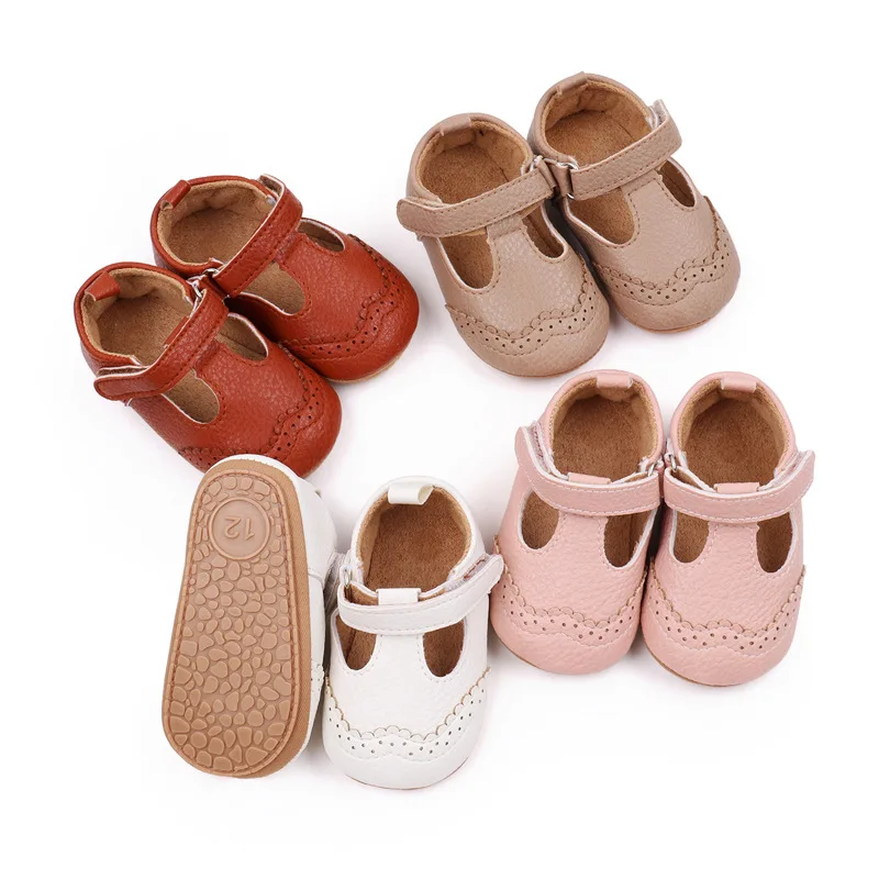 

Детская обувь в английском стиле с мягкой резиновой подошвой для детей 0-12 месяцев детская прогулочная обувь из искусственной кожи BBW3077