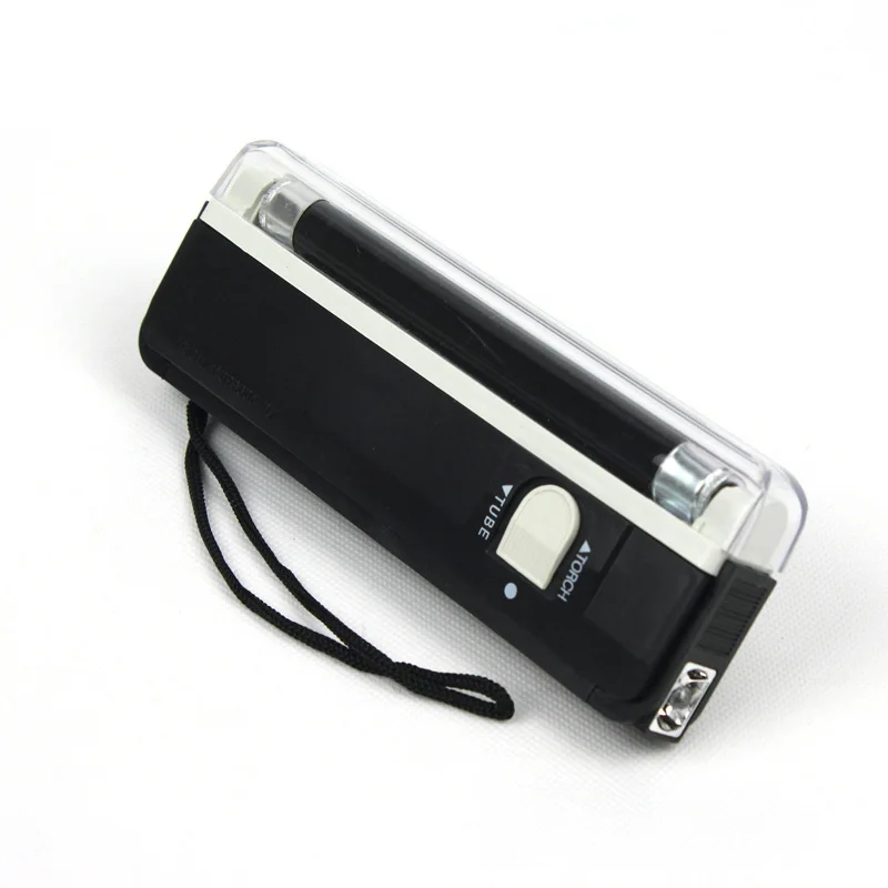 Фото Portable 2 in 1 UV Light Fake Money Detector Handy Currency Ticket Passport Inspection Bill Counterfeit №3