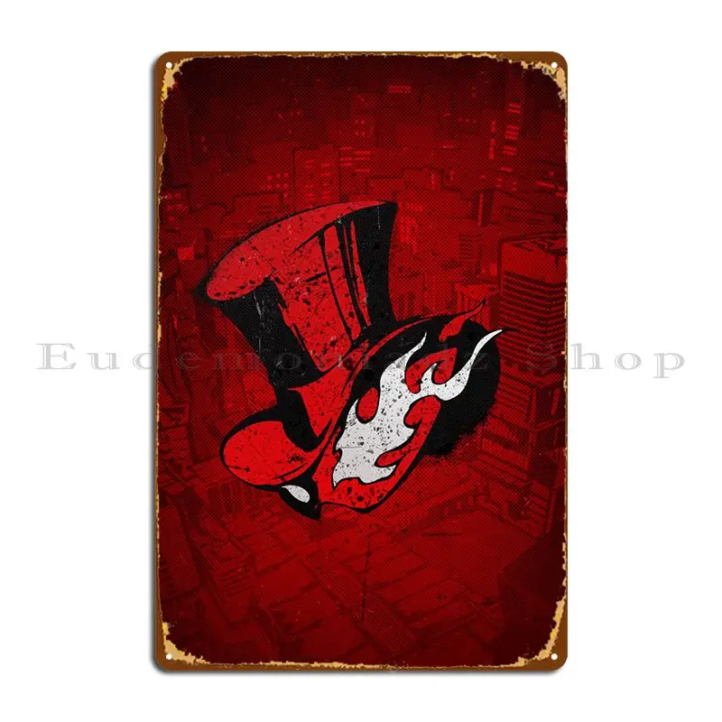 

Persona Metal Plaque Iron Cinema Cinema Garage Party Tin Sign Poster