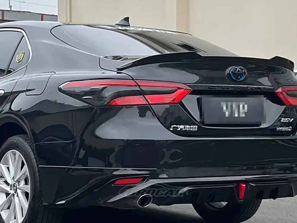 Спойлер для Toyota Camry 2018 -2023 M4 стильный высококачественный Неокрашенный задний