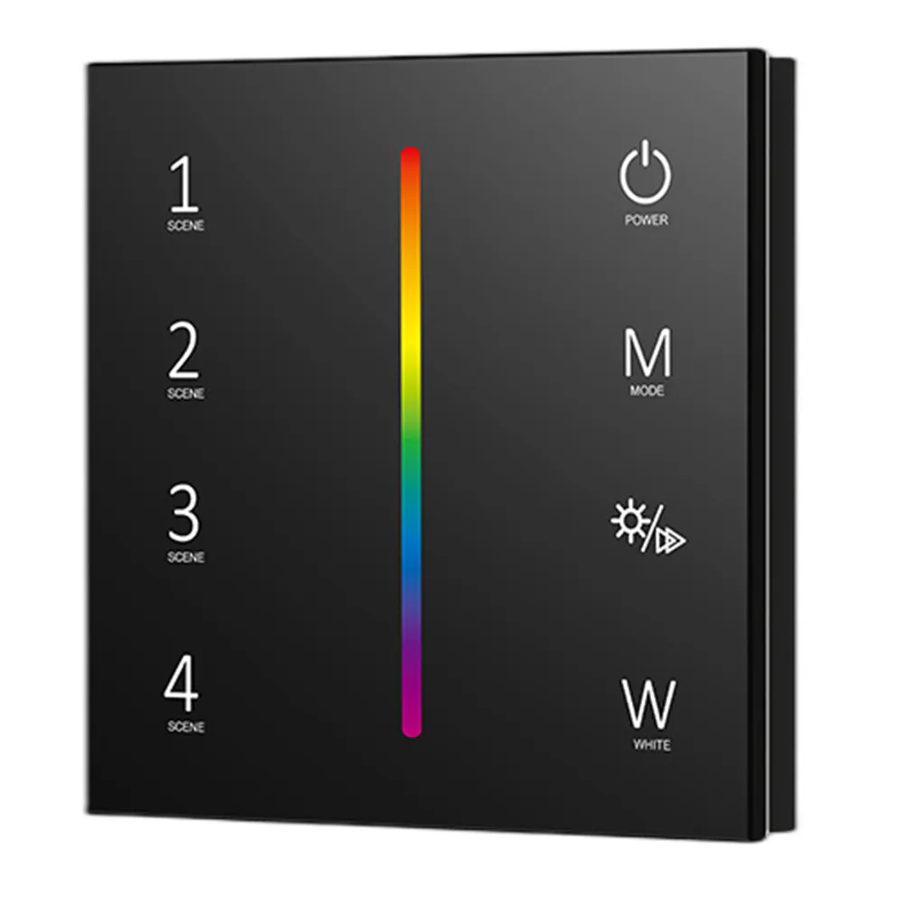 Фото 4 зоны 1-5 цветов RGBW Touch DMX512 главный переключатель RF DMX Главная панель программируемый фотоприемник 100-240VAC №3