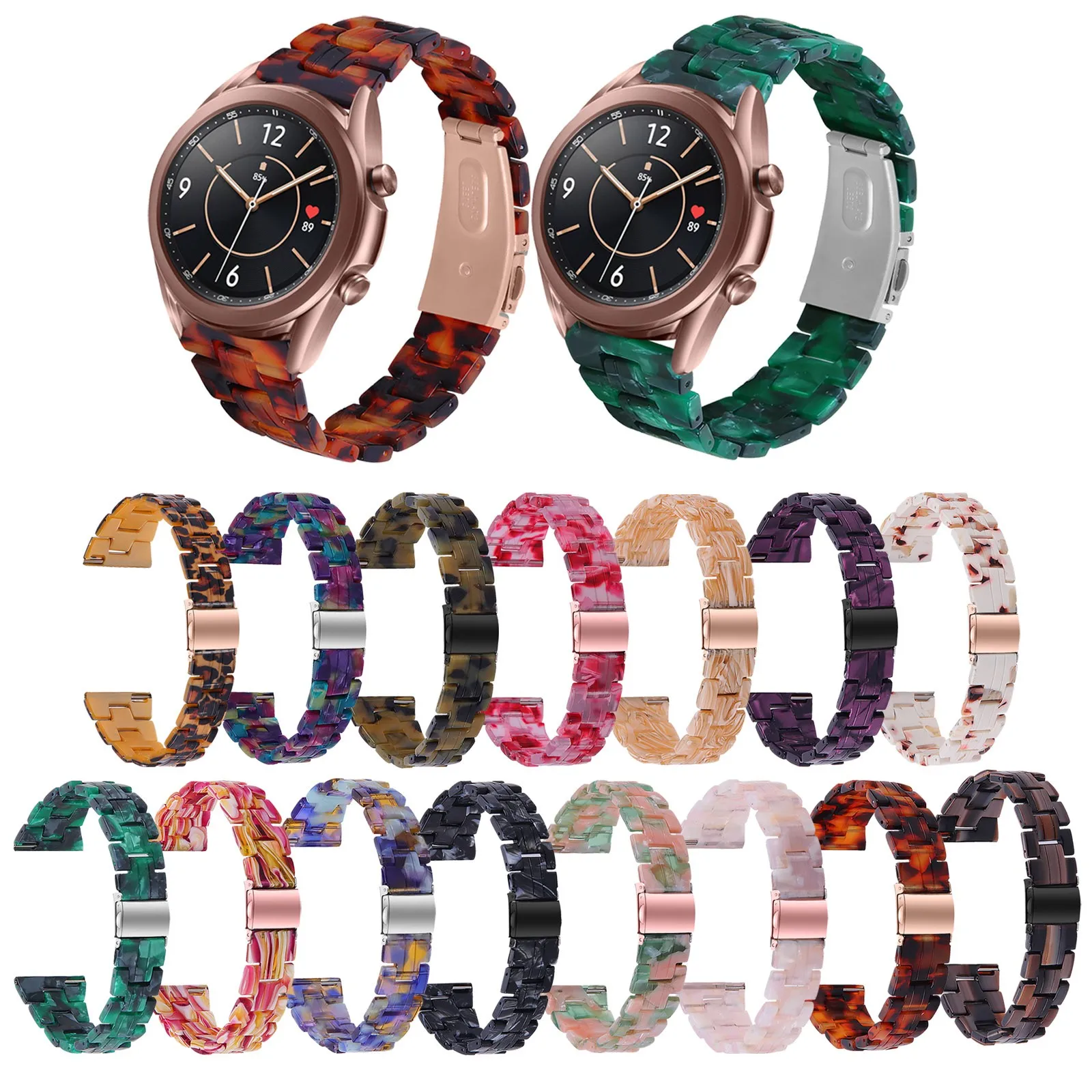

Ремешок сменный цветной для Galaxy Watch 4 46 мм, 22 мм