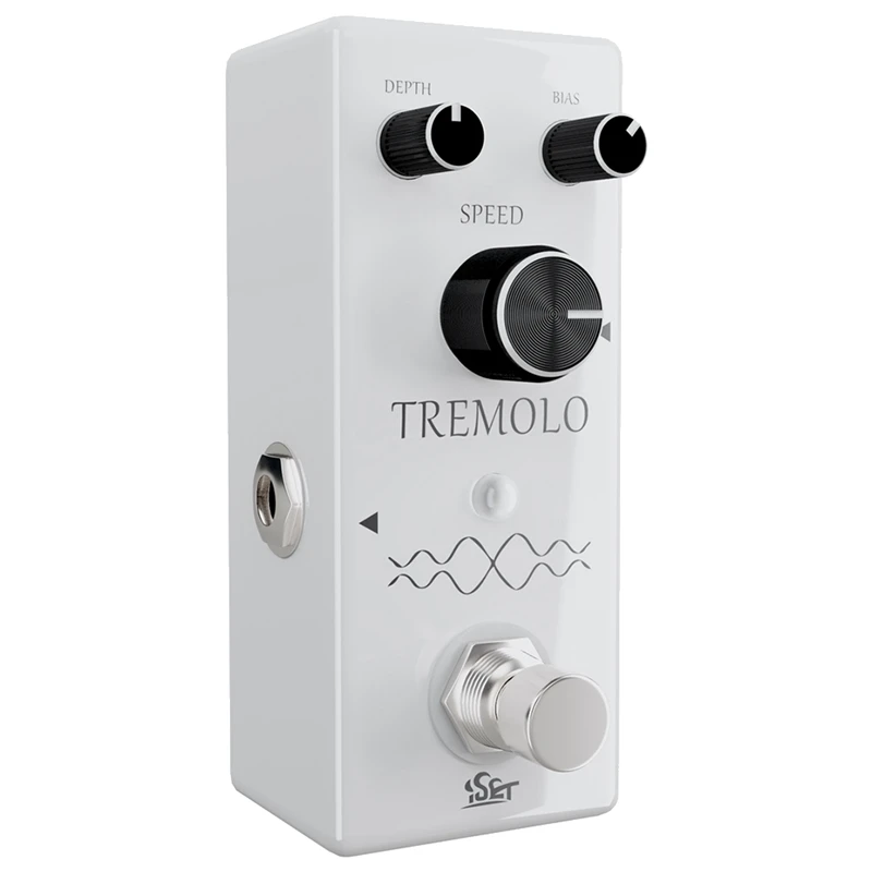 

ISET Tremolo Guitar Pedal Acoustic Pedal For Electric Guitar BASS True Bypass