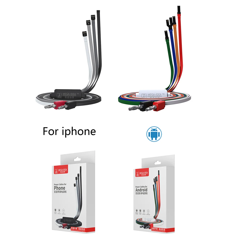 

Qianli DC Power Supply Test Cable for iPhone 7P 8P XR XS MAX 11Pro Max 12Pro Max 12Mini for Android HUAWEI Samsung Boot Line