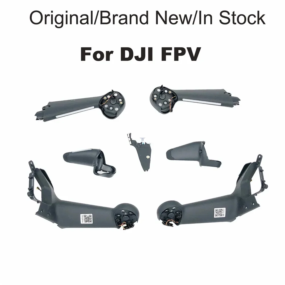 

For DJI FPV Arm Part - Left/Right Front/Rear Arm Shell Landing Gear / Antenna Board Back Arms Spare Parts for Replacement