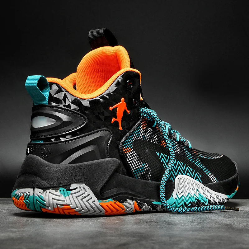 Street Basketball Culture High Top Sneakers Men Training Shoes Athletic Men's Basketball Sneakers