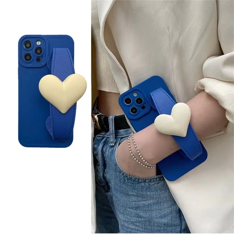 

Love Heart Crossbody Lanyard Strap Phone Case For Huawei P50 P40 P30 P20 Pro Enjoy 10S 9S 10 9 Pro P Smart Plus Z S Y9 Prime Y8P