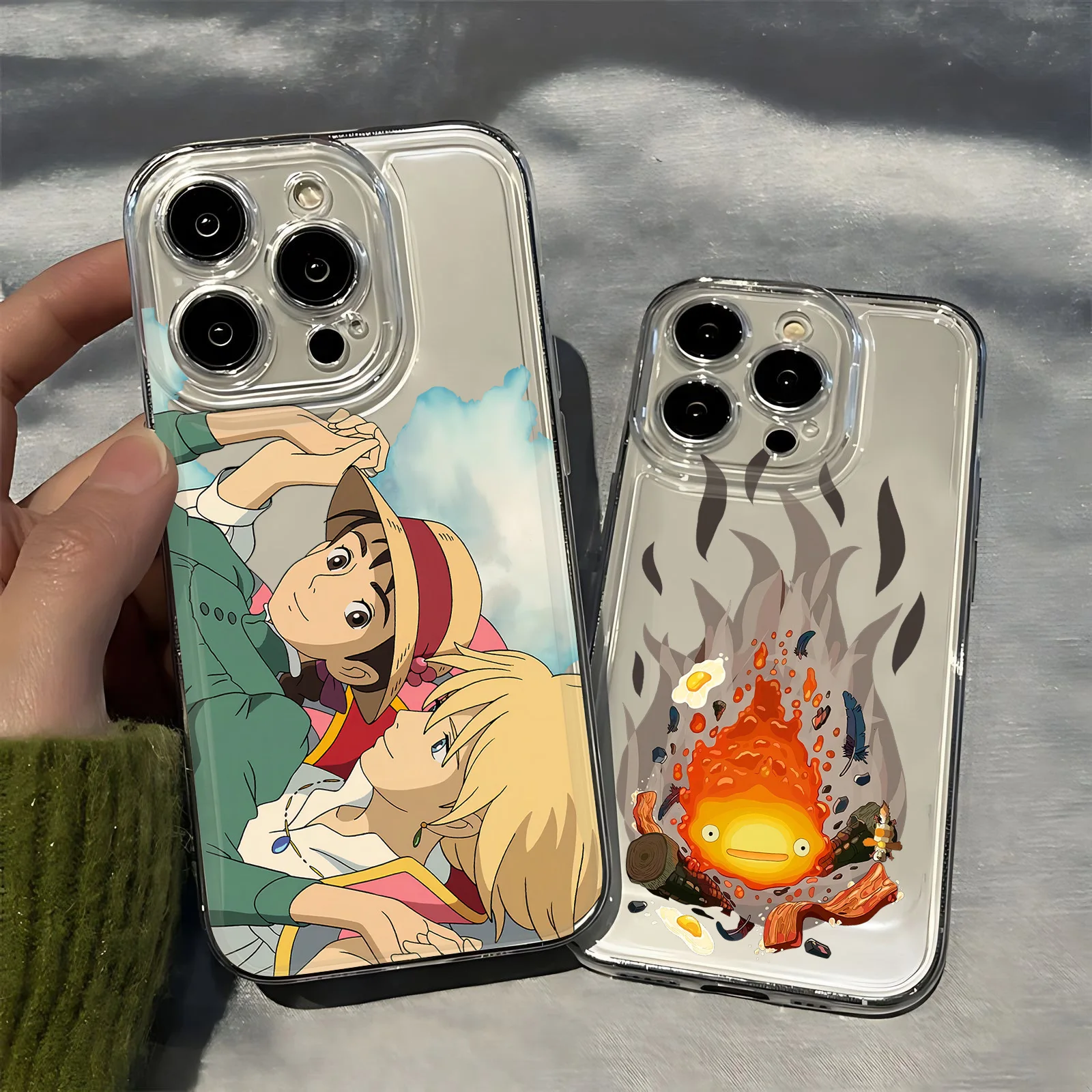 Фото Чехол для телефона Castle Movie M-Moving H-Howl's Samsung S25 S24 S23 S22 S21 S20 FE Note20 Note10 Plus Ultra Lite 5G Soft TPU Cover №1