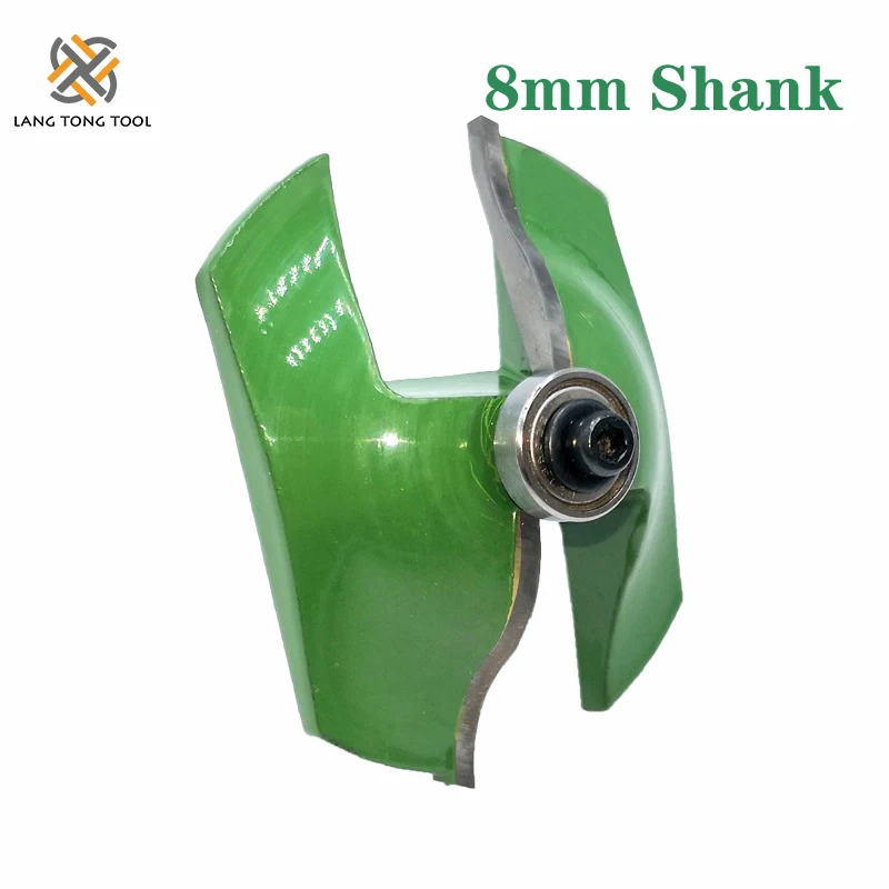 Набор фрез по дереву 8 мм 3 шт. большой шип направляющая для шкафа и | Инструменты