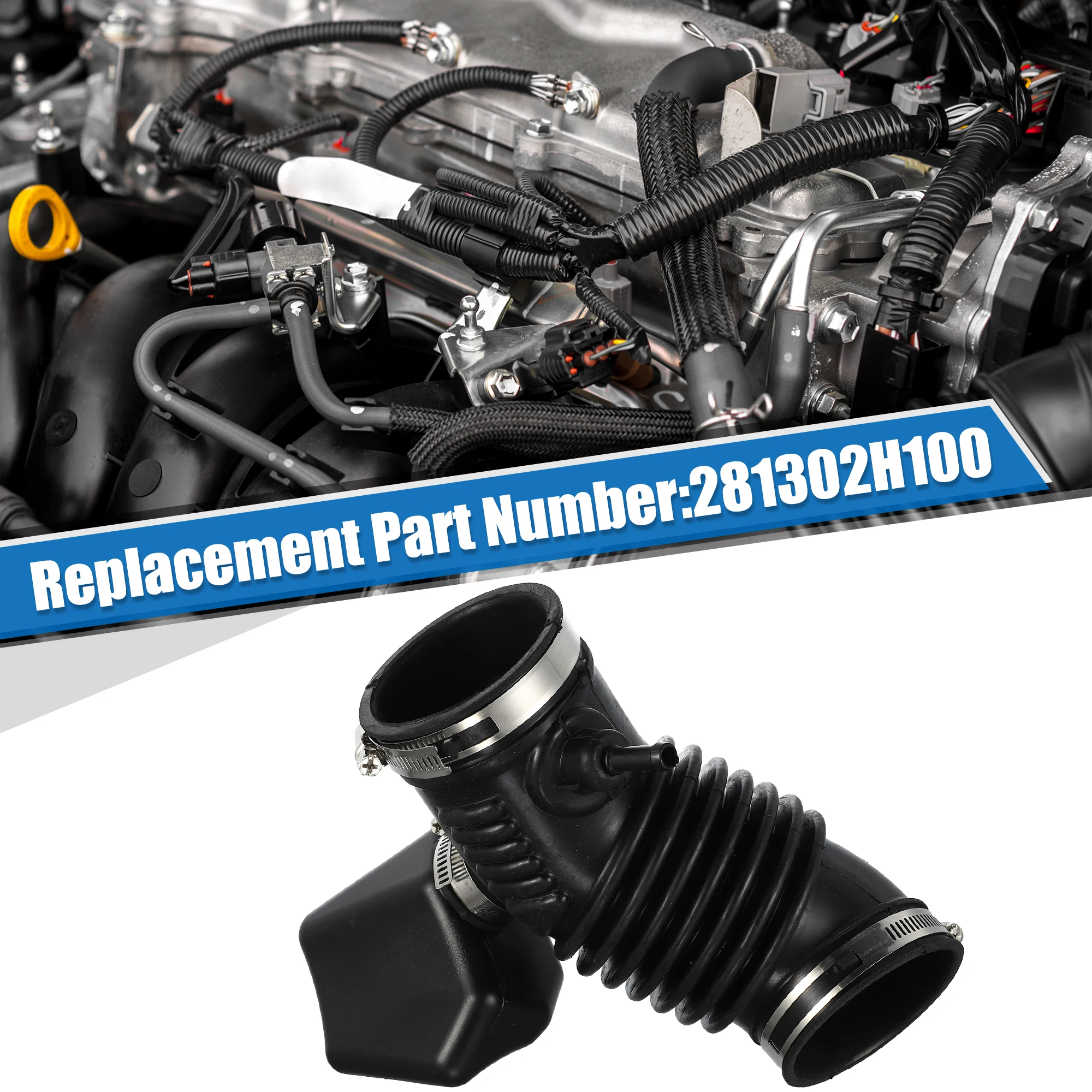 Автомобильный шланг воздухозаборника UXCELL для Hyundai i30 CW 2007 L 2013-2012 Elantra-Touring GLS