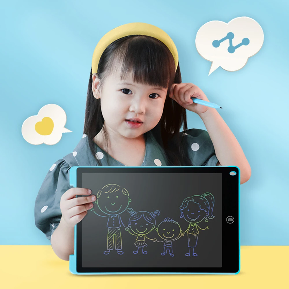 

12 inch LCD Smart Writing Children's Board Drawing Tablet Screen Digital Graphic Tablets Electronic Handwriting Pad with Pen