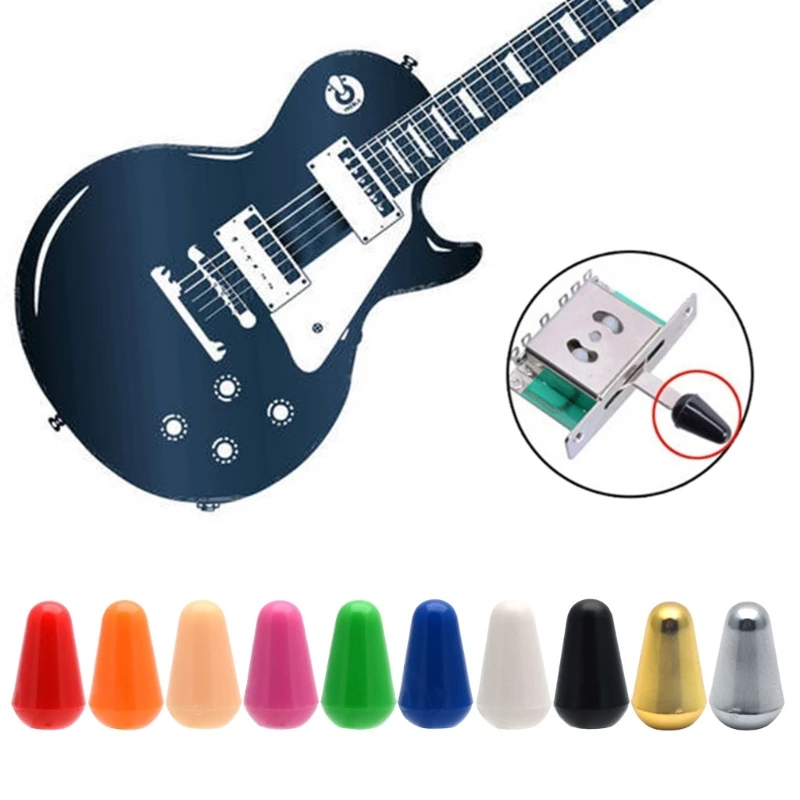 

5Pcs 3 Way 5 Way Toggle Switch Tip Knob Buttons Guitarra Musical Instrument Parts Pickup Selector Switches for SQ-ST