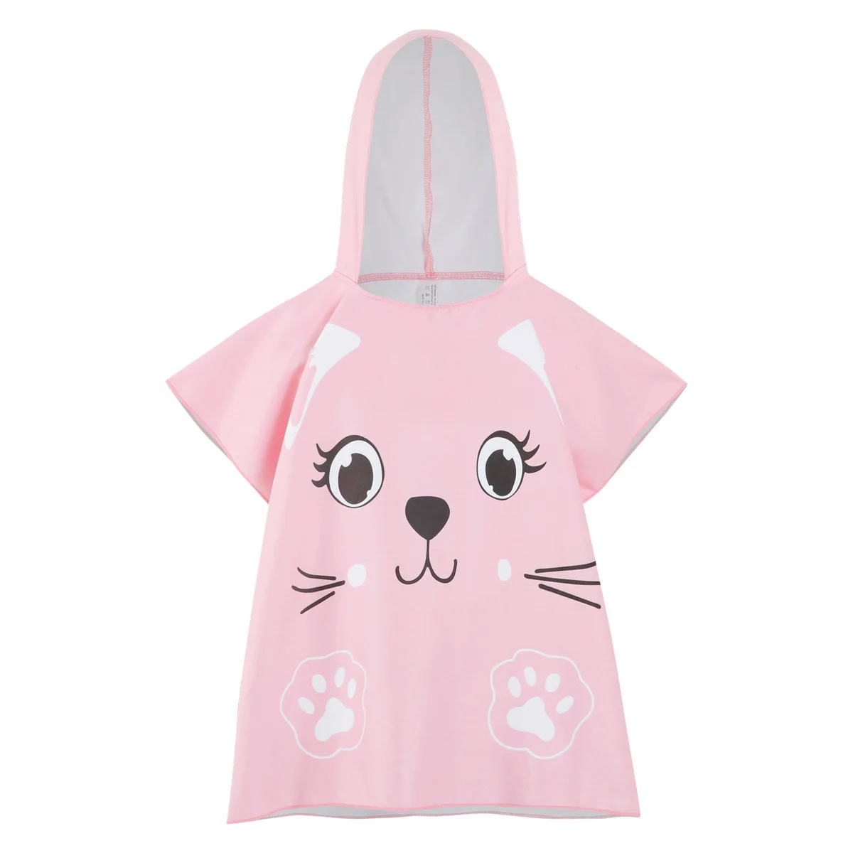 Пляжное полотенце с капюшоном для мальчиков 2-8 лет |