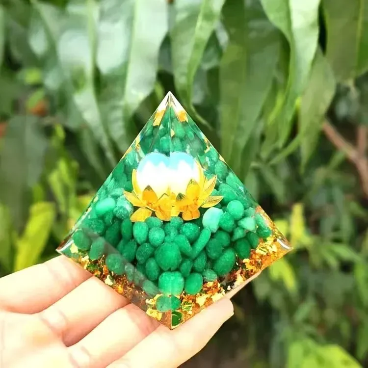 Хрустальный шар сломанный камень украшение из смолы для рабочего стола