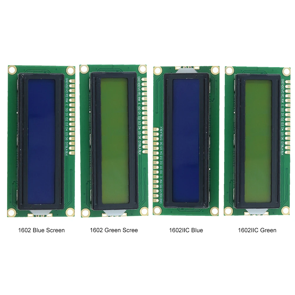 Модуль дисплея LCD1602, плата IIC I2C, HD44780, жидкокристаллический ...