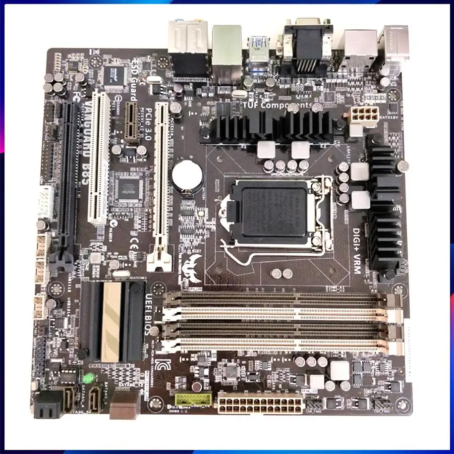 

Материнская плата LGA 1150 HDMI-совместимая с SATA 6 ГБ/сек. USB 3,0 Micro ATX Intel для VANGUARD B85