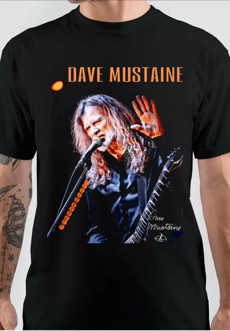 

Vintage In Concert Megadeths Dave Mustaine Shirt Black S-3XL DD897