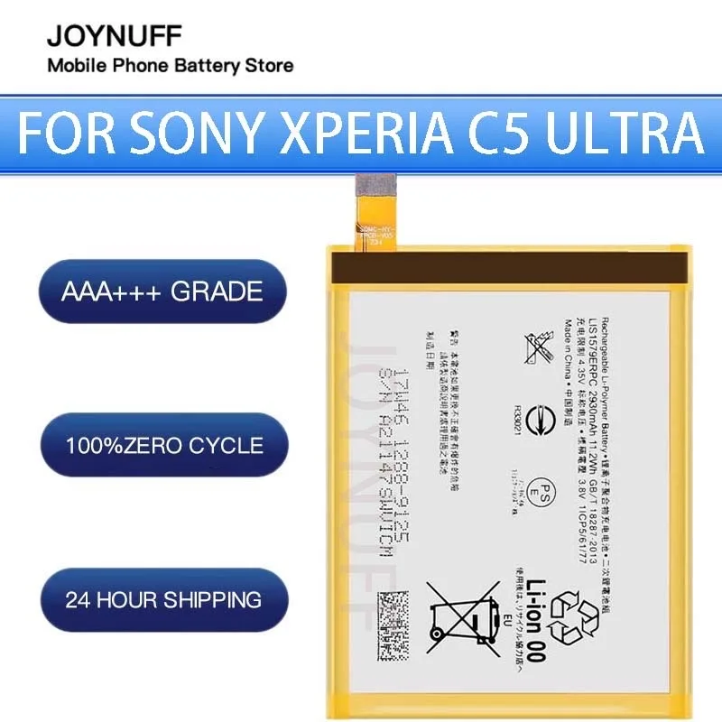 

New Battery High Quality 0 Cycles Compatible LIS1579ERPC For Sony Xperia C5 Ultra / Dual E5506 E5553 E5533 E5563 Z3 Plus Z3+/ Z4