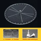 Прозрачный акриловый круглый видоискатель, фотоэхолот, инструмент для рисования с круглым диаметром, для токарных станков, обработки древесины