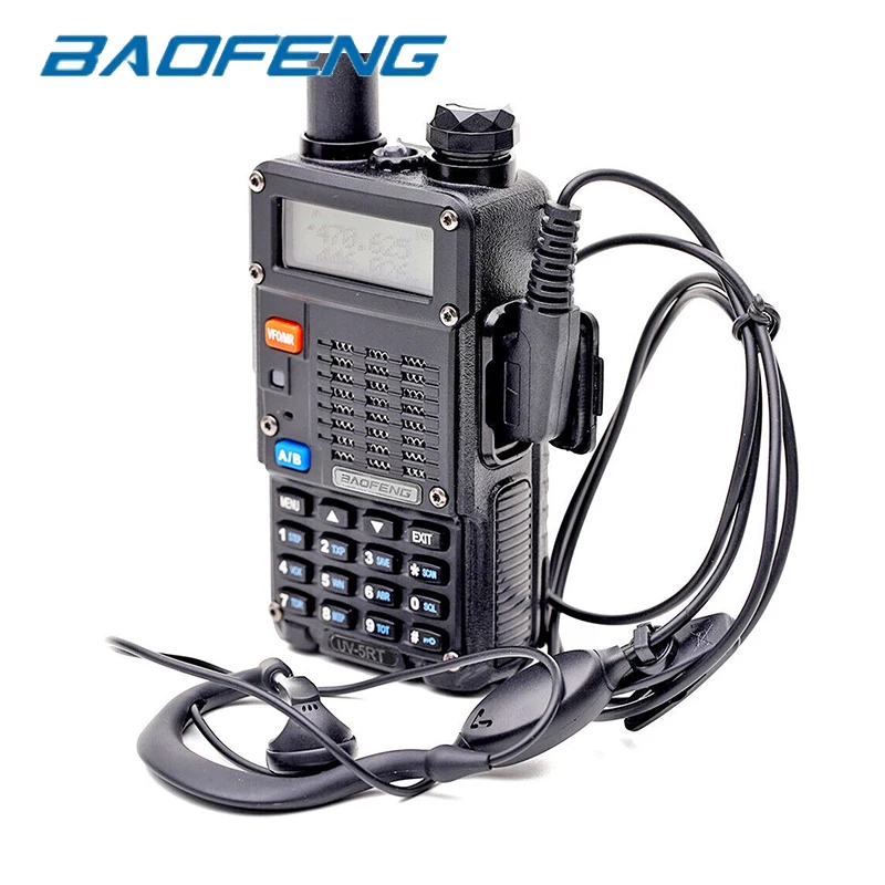 BAOFENG UV-5RT walkie talkie profesional Walkie Talkie Baofeng BF-F8 HP 136-174/400-520MHz two Way Radio with Headset