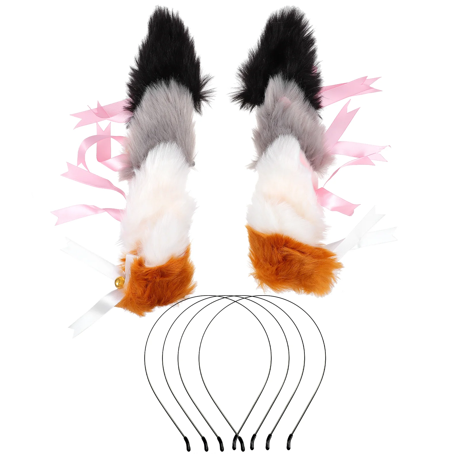 

Ear Ears Cat Fox Hair Furry Headband Fur Animal Clip Clipsfaux Headbands Cosplay