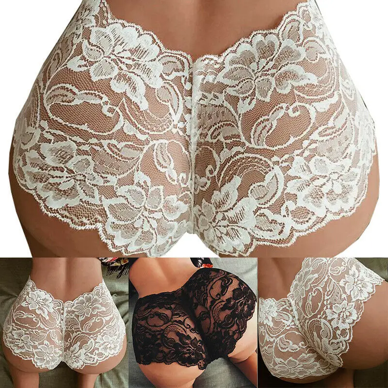 

Womens Lace French Knickers Seamless Panties Shorts Briefs Lingerie Underwear