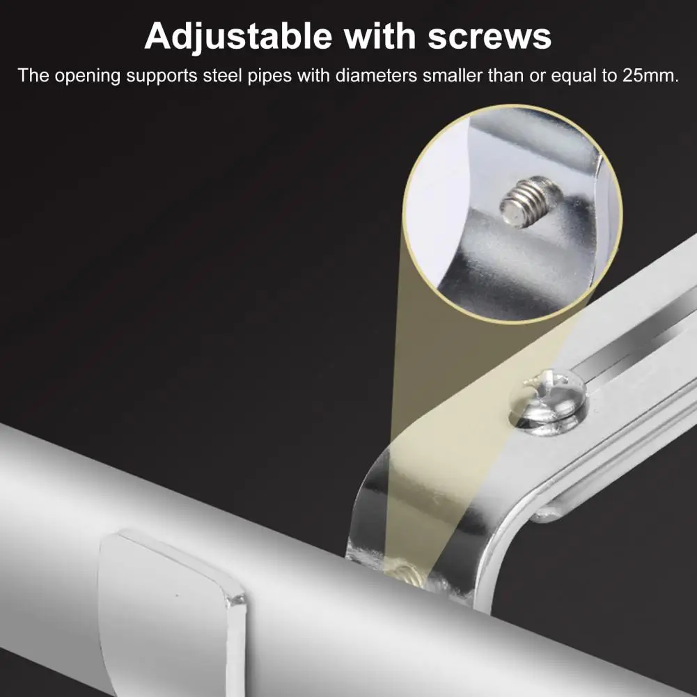 

Practical Hard Thicken Wide Application Great Hardness Curtain Rod Holders Curtain Rod Bracket Curtain Rod Holders 2 Pcs