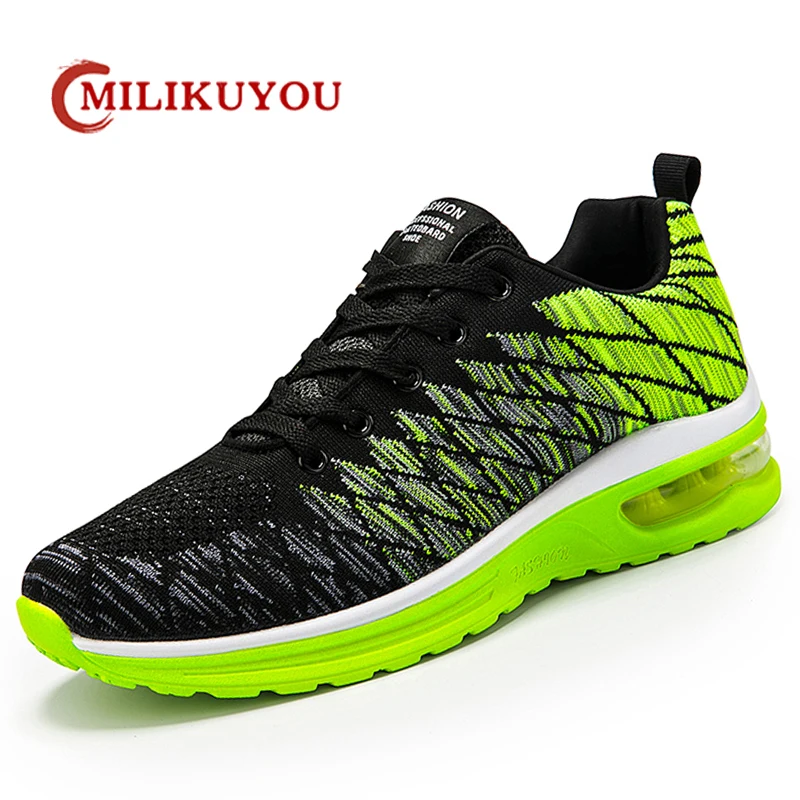 Кроссовки унисекс с красной подошвой на воздушной подушке весна 2022 |