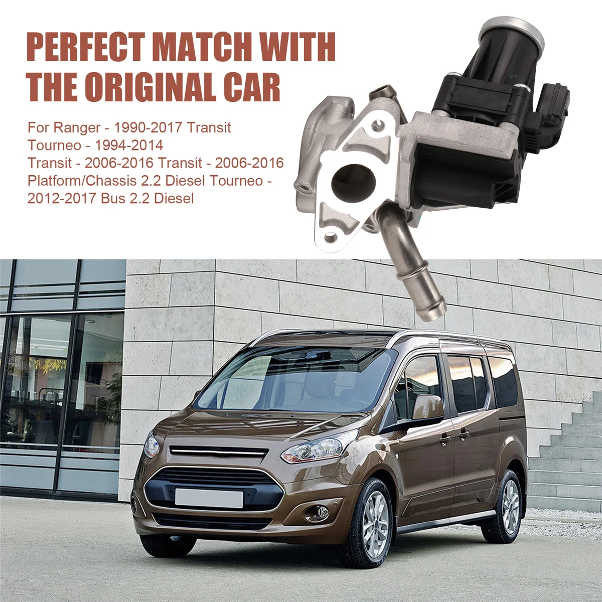 Клапан рециркуляции выхлопных газов EGR 9800555380 LR 030027 Для Ranger Transit Peugeot Boxer Citroen 2.2 Diesel