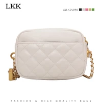 pink leather quilted bag with chain women small green purses and handbags 2022 luxury designer white shoulder crossbody bags
