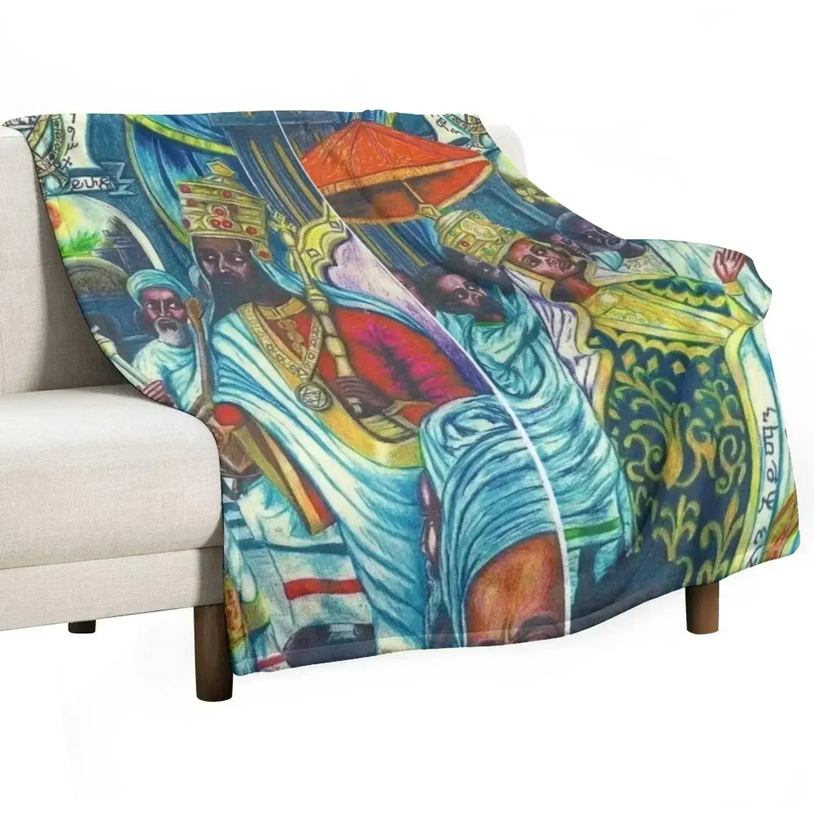 Одеяло King Solomon And Queen Sheba Retros декоративные одеяла для диванов