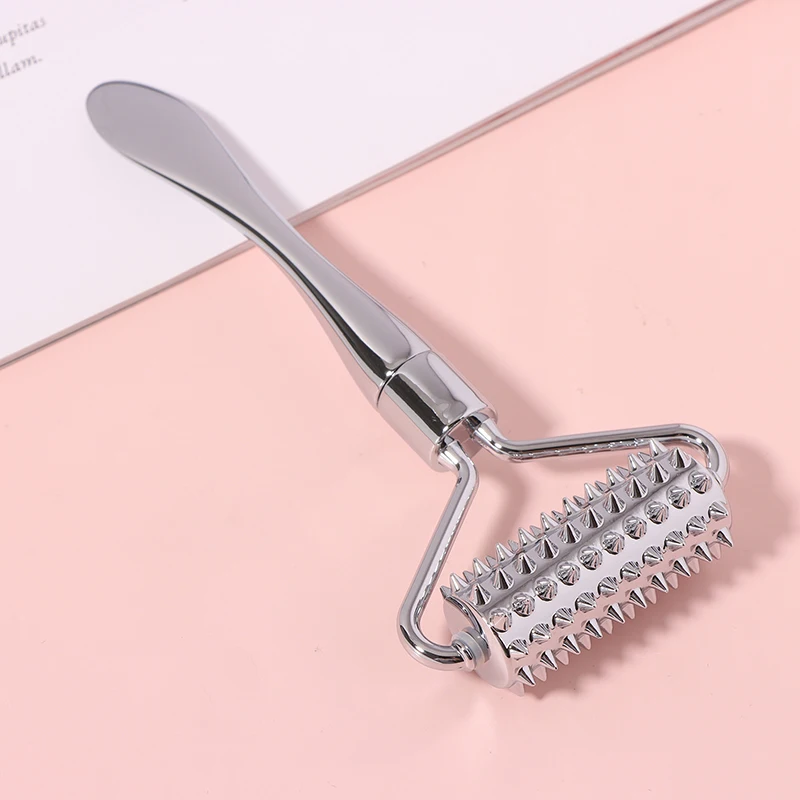 

Face Massager Zinc Alloy Roller Painless Micropin Skincare Facial Manual Massager Beauty Tools Face Roller Wrinkle Remover