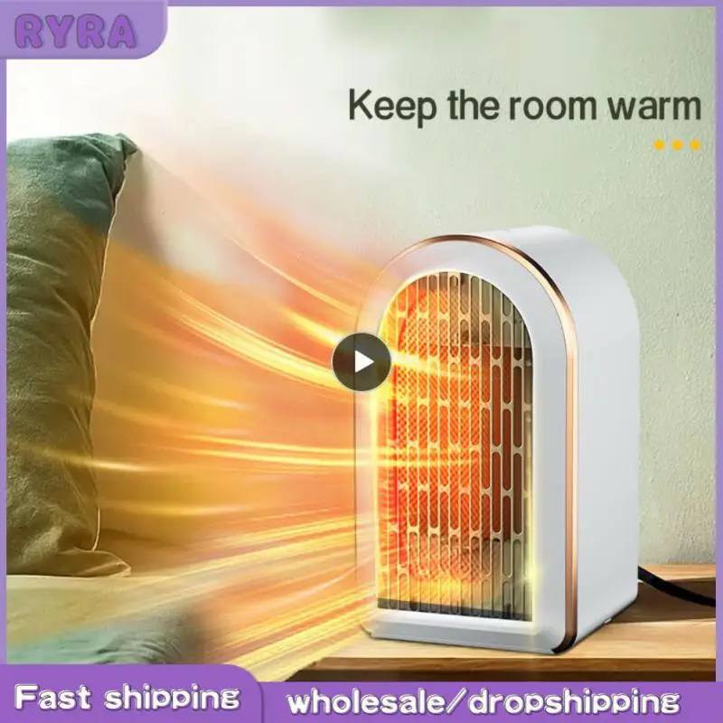 

Ptc Ceramic Heating Desktop Electric Heater Mini Warm Air Blower Portable Fast Preheating Fan Air Heater