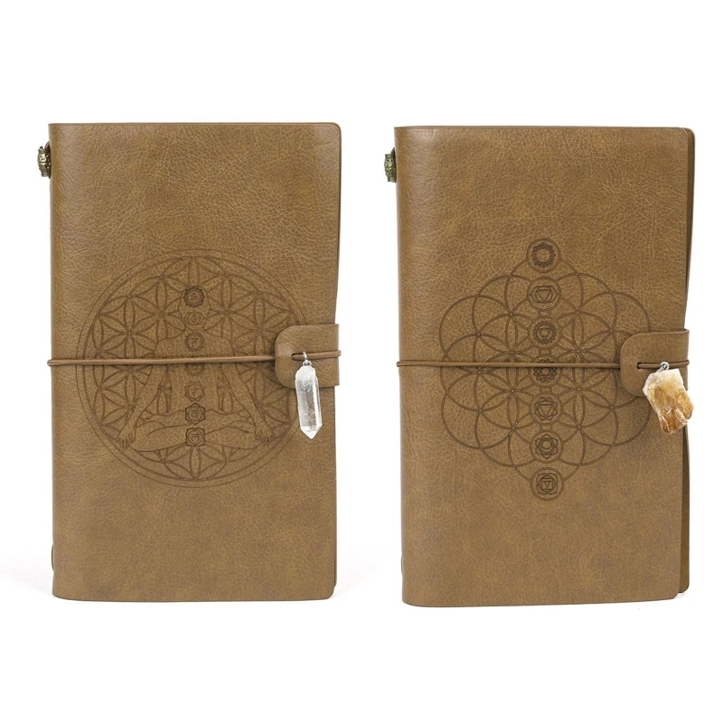

MOLA Creative Leather Softcover Notebook Ink-proof Journal To-do List Travel Writing Notepad Birthday Gift for Kid Teen Adult