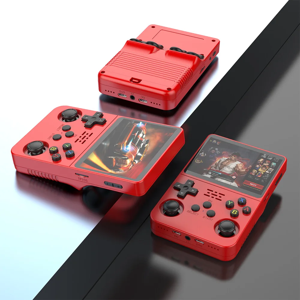 R36S Ретро Портативная Игровая Консоль 128G С 3 5-дюймовым IPS-экраном Двойной Джойстик