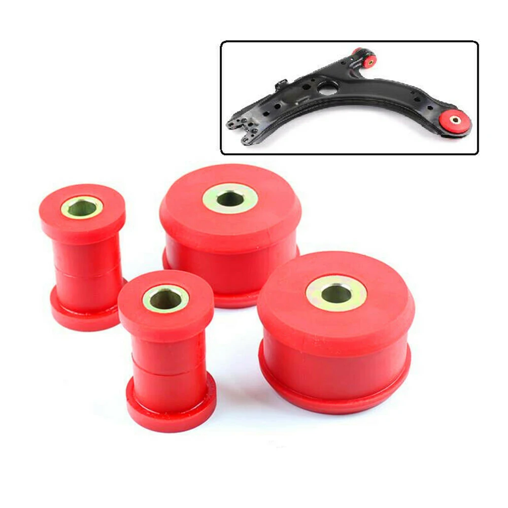 

Brand New Bushings Kit Control Arm Solid Accessories Front Lower Parts Polyurethane Replacements Garden Indoor