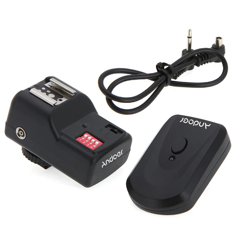 

Andoer 16 Channels Radio Wireless Remote Speedlite Flash Trigger Universal