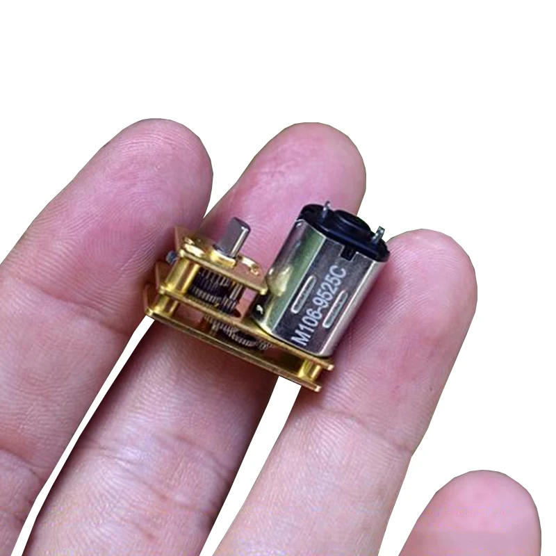 Мини-7-тип N20 цельнометаллический мотор-редуктор постоянного тока 6 В-12 В 60 об/мин