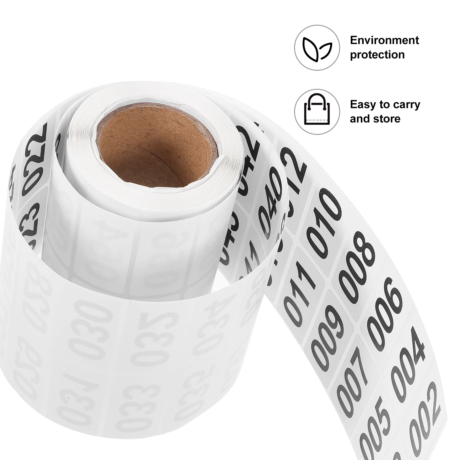 1 рулон практичные наклейки с номерами наклейка на складскую этикетку простой